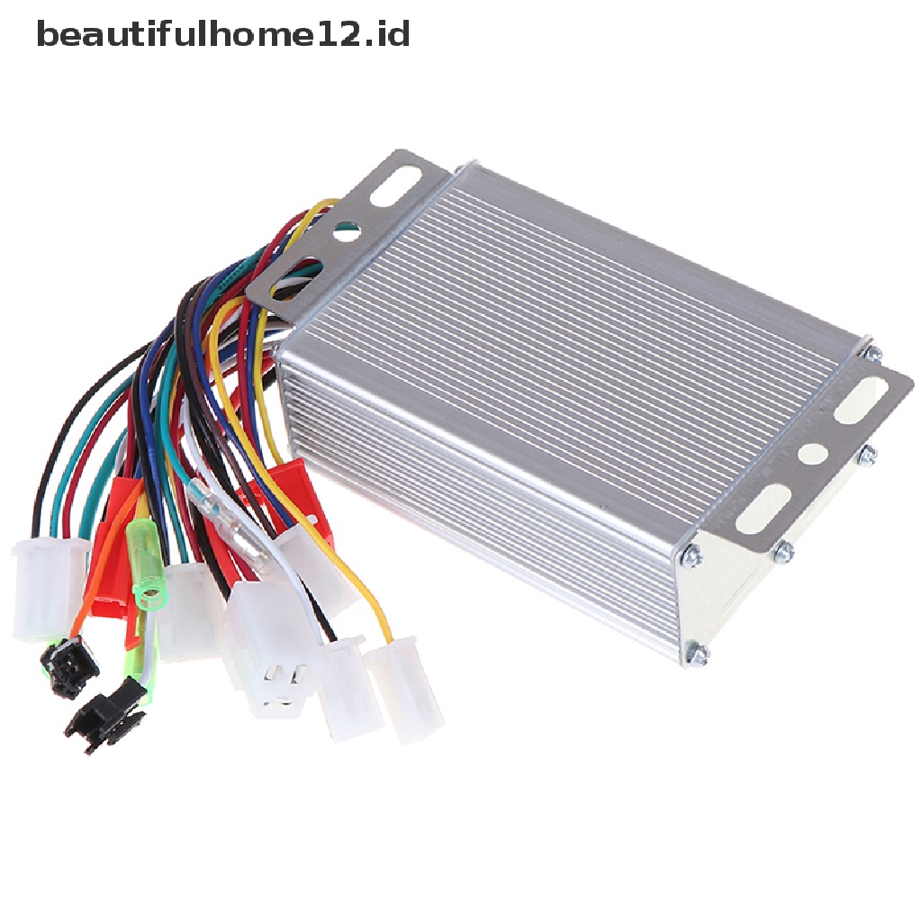 【beautifulhome12.id】 E-bike Scooter Brushless Motor Electric Bicycle Controller DC 36V/48V 350W .