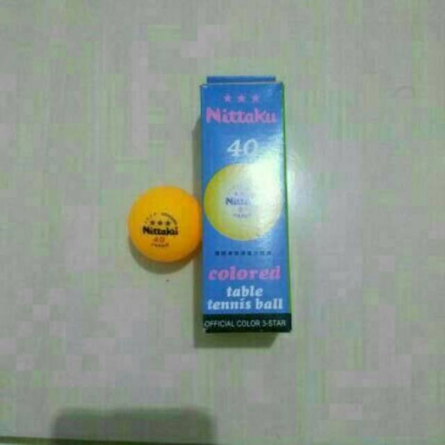 BOLA PINGPONG / BOLA TENIS MEJA NITTAKU