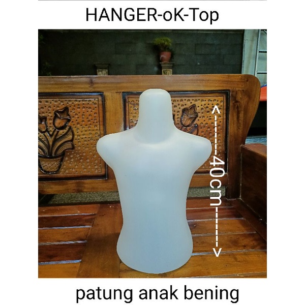 manekin body anak bentuk lurus / patung anak bening