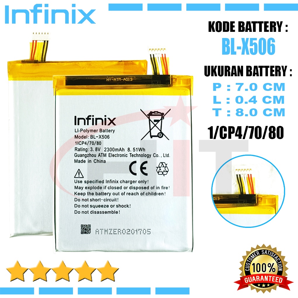 Baterai Battery Ori INFINIX ZERO 1 / BL-X506