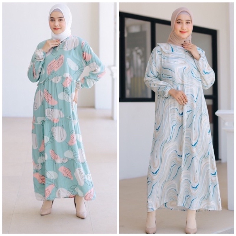 (RPA) ALL GAMIS DAILY RAYON UNIQLO DAILY BUSUI DRESS