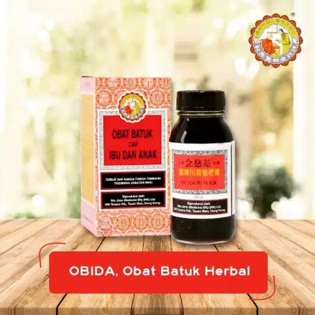 Obat batuk ibu dan anak 150 ml 300 ml nin jiom pei pa koa obh