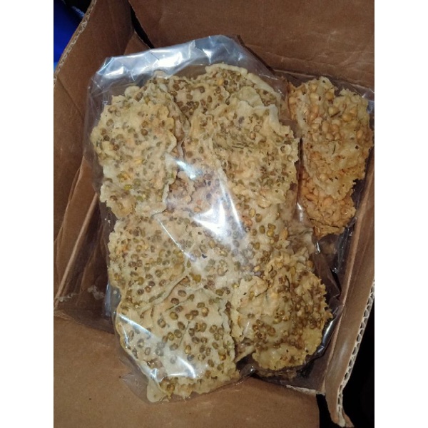 

PEYEK DELE / PEYEK KACANG HIJAU KEMASAN 1000GR 500GR