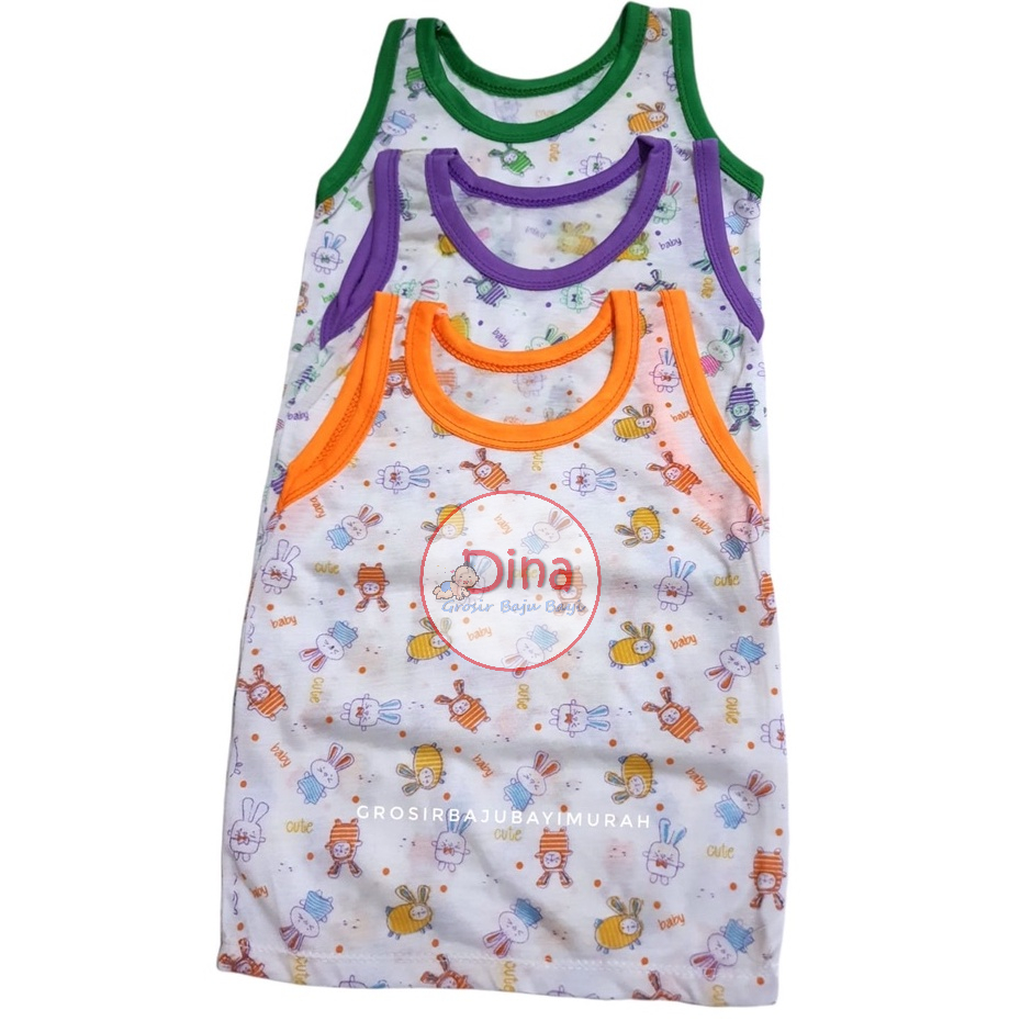 singlet bayi MOTIF TABUR 6-18bulan