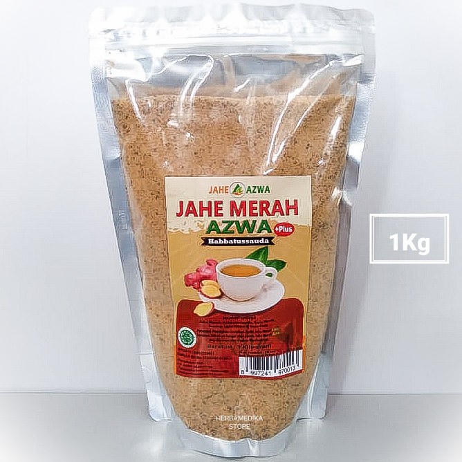 

Jahe Merah AZWA Plus Habbatussauda (1 Kg) (BERKUALITAS)