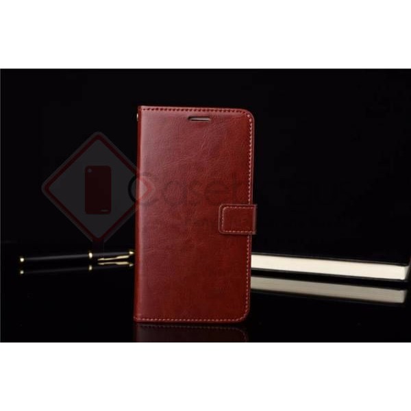 [Free SG] Elegant Retro Leather Flip Case - Letv LeEco Le Max 2 X820