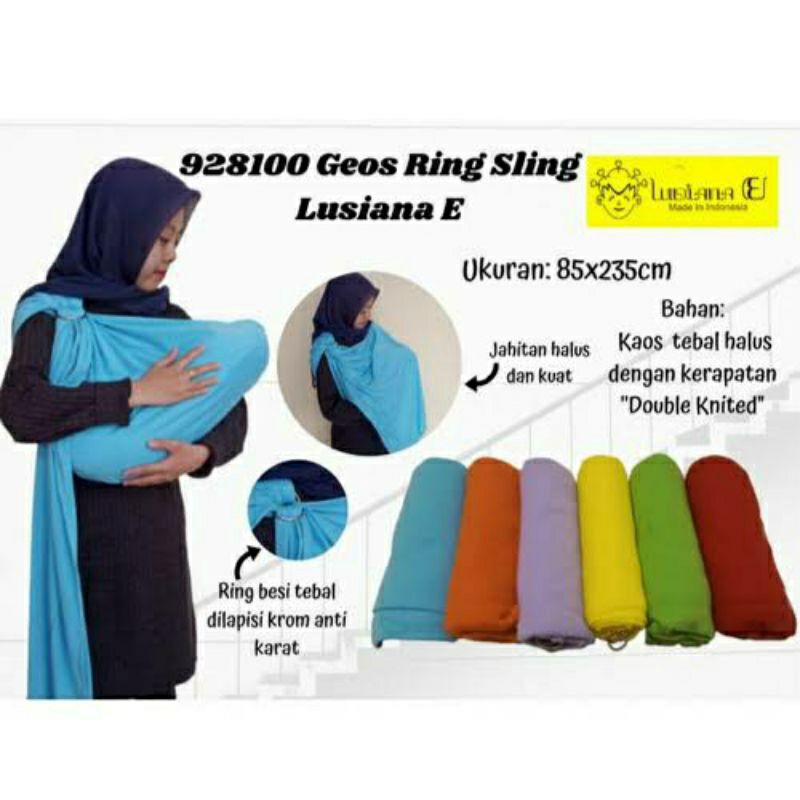 Gendongan Geos Ring Sling Lusiana E