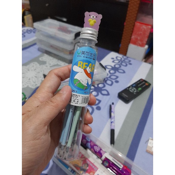 

set lucu pensil isi