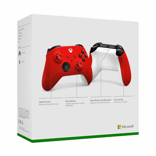 Stick Stik Xbox Series X S Wireless Controller Pulse Red