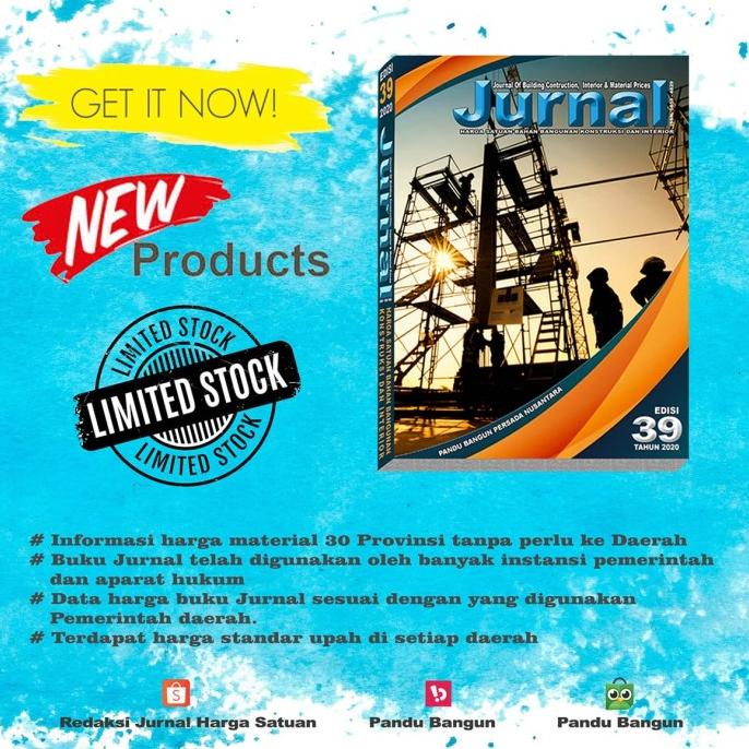 

Jurnal Harga Bahan Konstruksi Edisi 39 - 2020