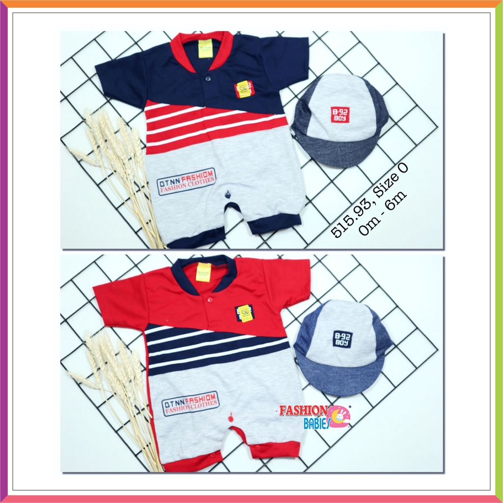 ❤ Baby Fashion ❤ JUMPER SET TOPI PET PENDEK / JUMPER PENDEK BAYI LAKI / BABY BOYS JUMPER SET / JUMPER + TOPI