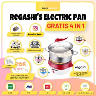  REGASHI JEPANG Panci  Listrik ASLI  IMPOR Elektrik 