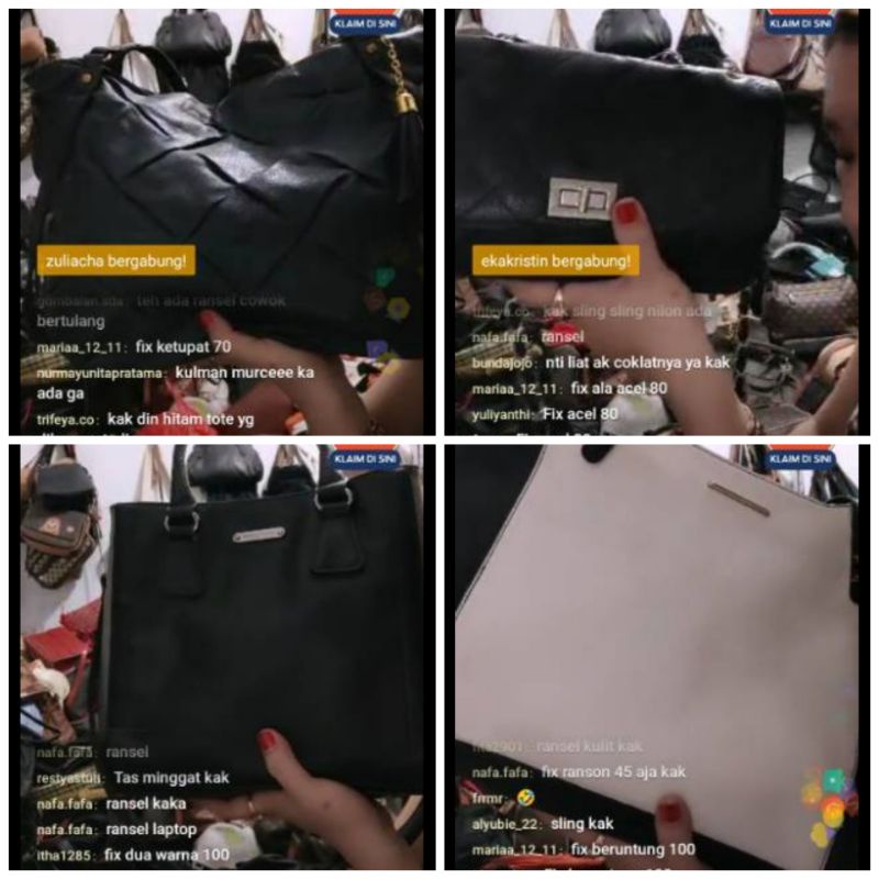 Tas seken branded