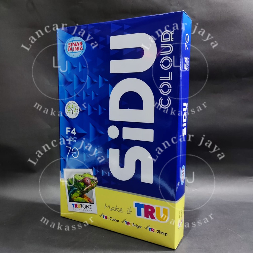 

Kertas Sinar Dunia F4 70gsm warna kuning