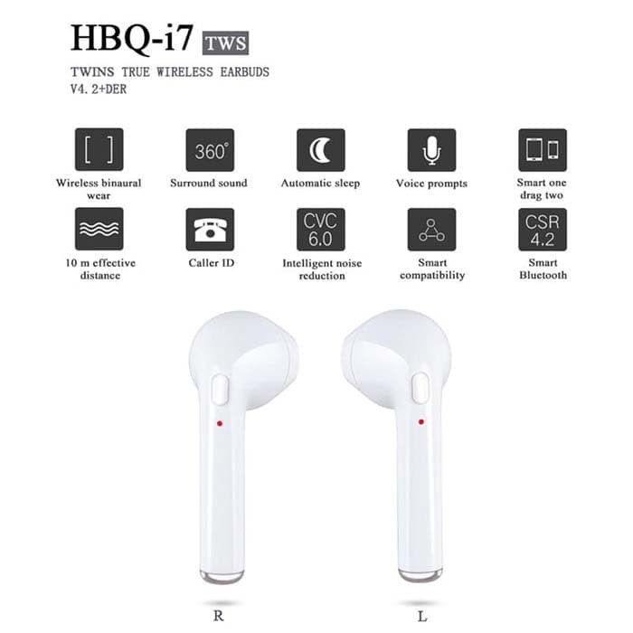 Original  Bluetooth Stereo i7s Tws I7  Wireless Music i7plus Headset Handsfree