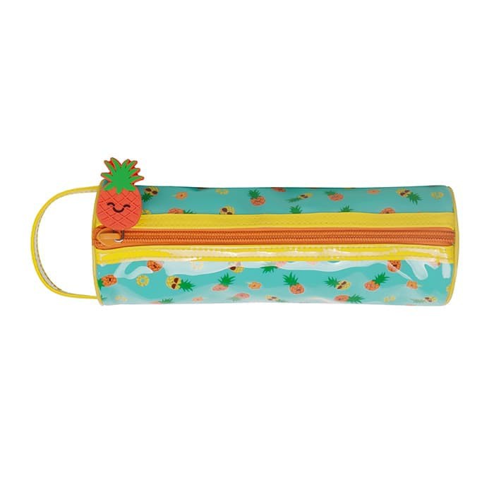 

Wigglo Round Pencil Case Pineapple