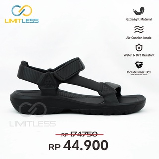 Zerolimit - Sandal Gunung Pria Original Sendal Cowok Traveling Keren Sandal Tali Belakang Pria Murah Terbaru