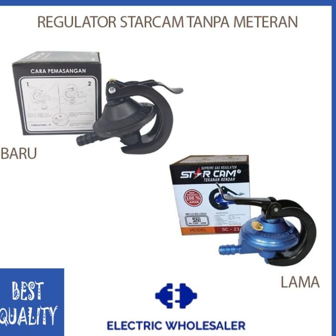 $$$$] REGULATOR GAS STARCAM SC-23 S TANPA METERAN