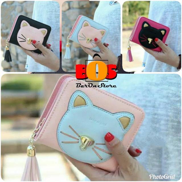 PEAK DAY 3.3 Dompet mini face cat