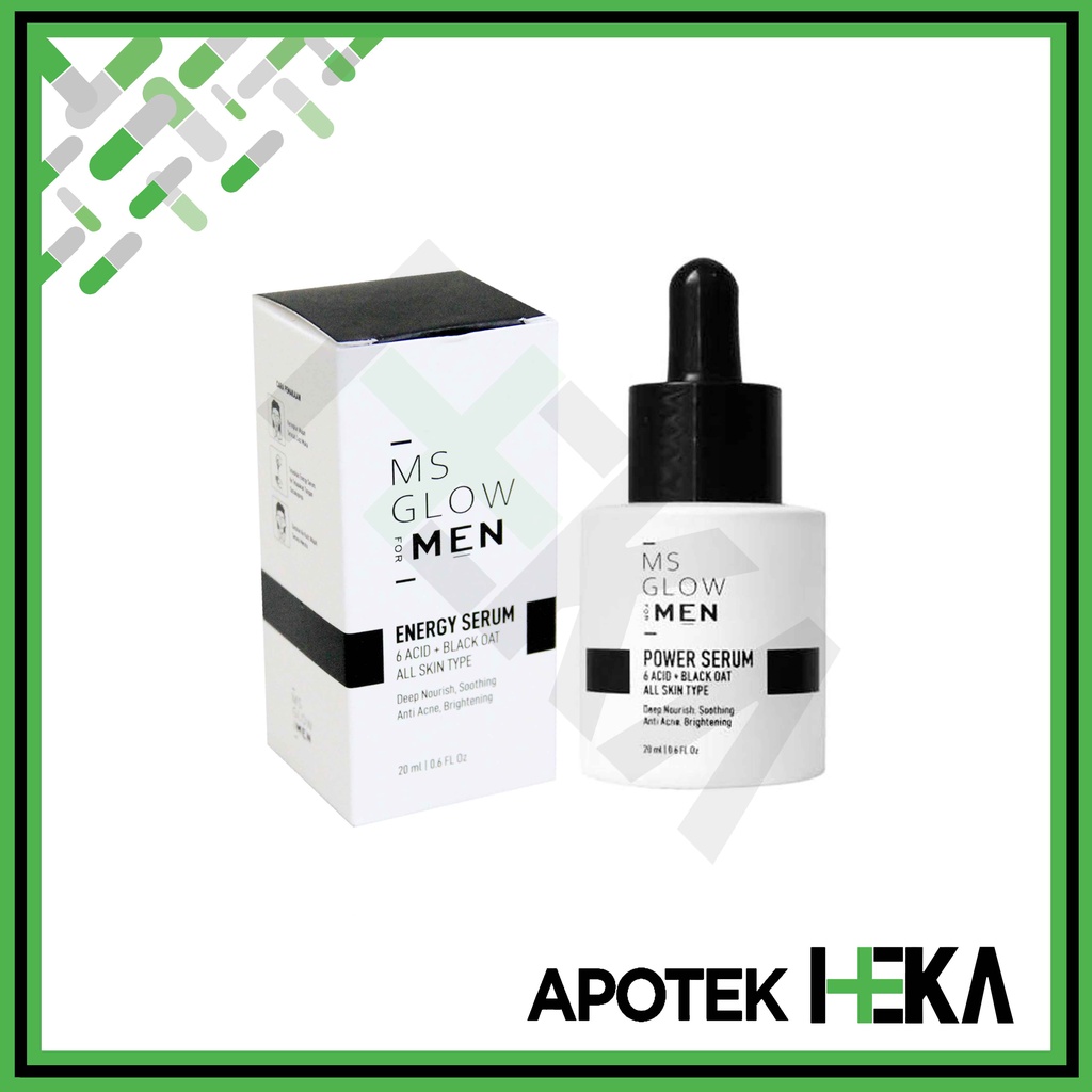 MS Glow For Men Energy Serum 20 ml  (SEMARANG)