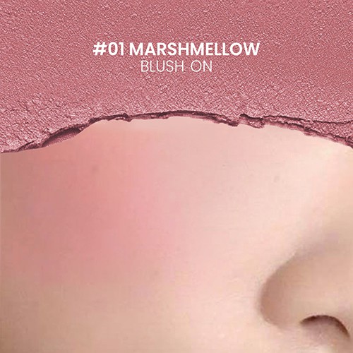 LUMECOLORS VELVET LIP & CHEEK MOUSSE - MARSHMELLOW-5