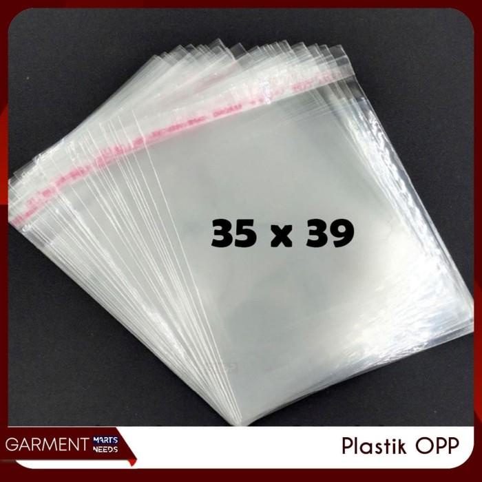 

KANTONG PLASTIK OPP LEM 35 X 39 CM 100PCS Best Seller