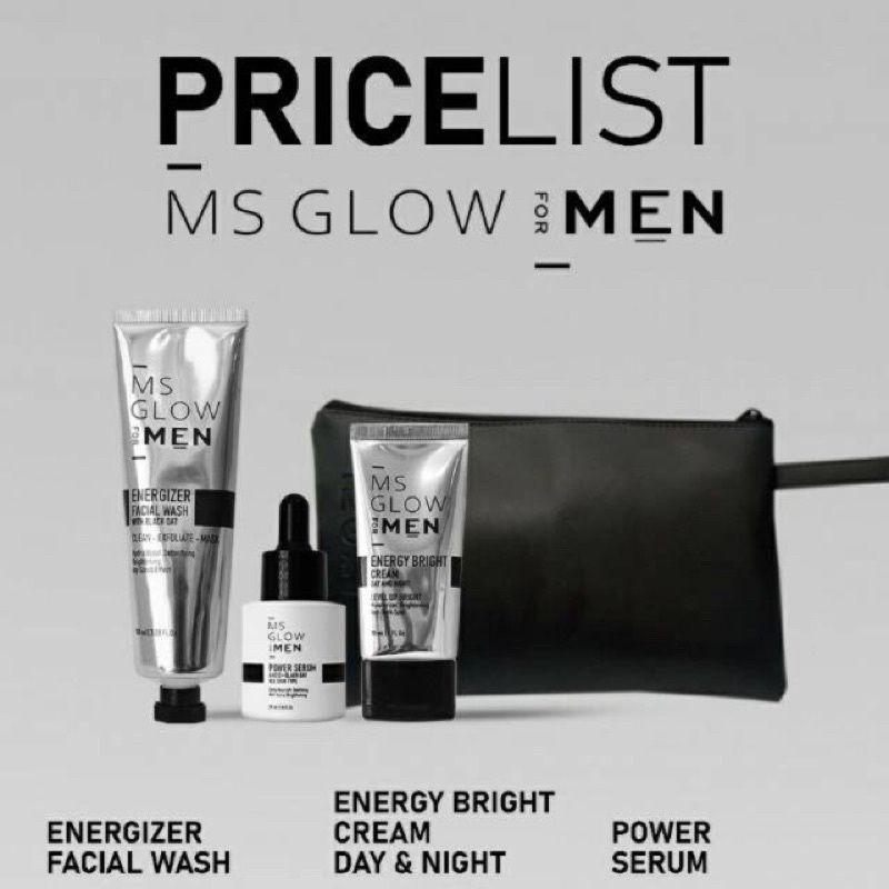 MS GLOW FOR MEN / PAKET MS GLOW FOR MEN / MS GLOW ORIGINAL / MS GLOW OFFICIAL