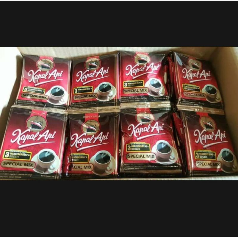 KOPI KAPAL API SPECIAL MIX 25gr  ( ISI 10 )