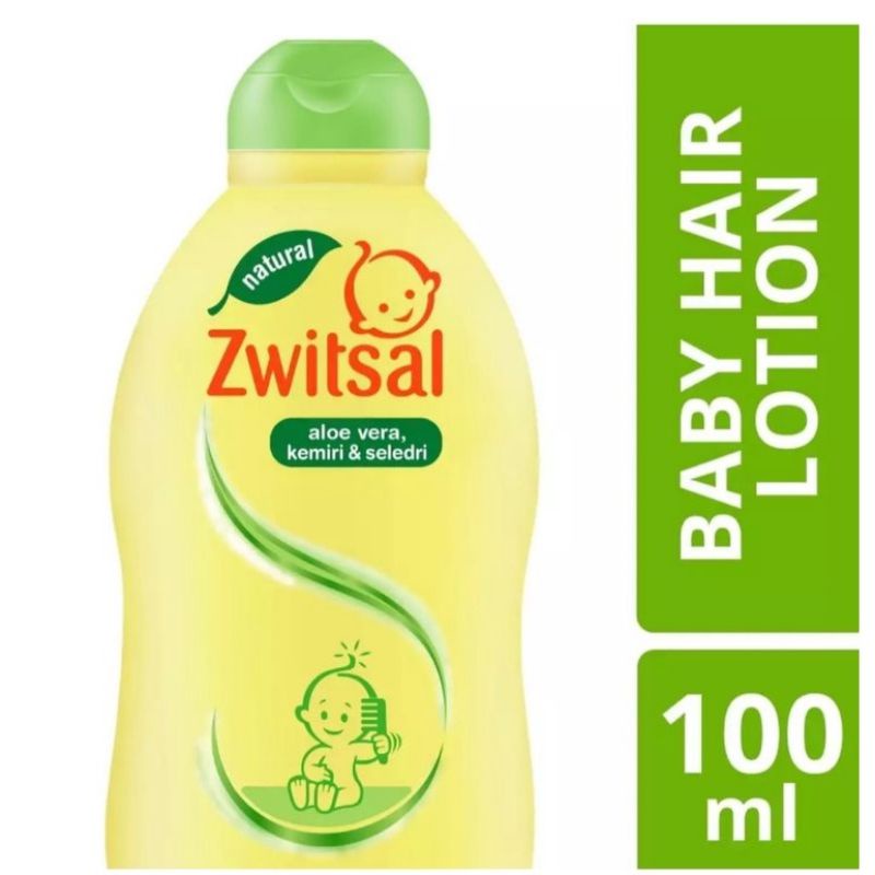 Zwitsal Baby Hair Lotion[BUY 1GET 1] 100ml+100ml ~ Hair Lotion Zwitsal 100% Original