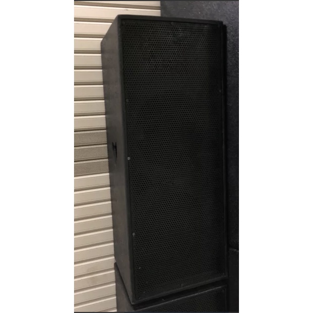 ( JUAL 2 BUAH ) box speaker 12 inch dobel model trapesium long throw