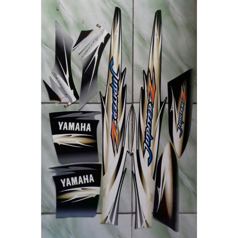 stiker striping motor yamaha jupiter Z 2007
