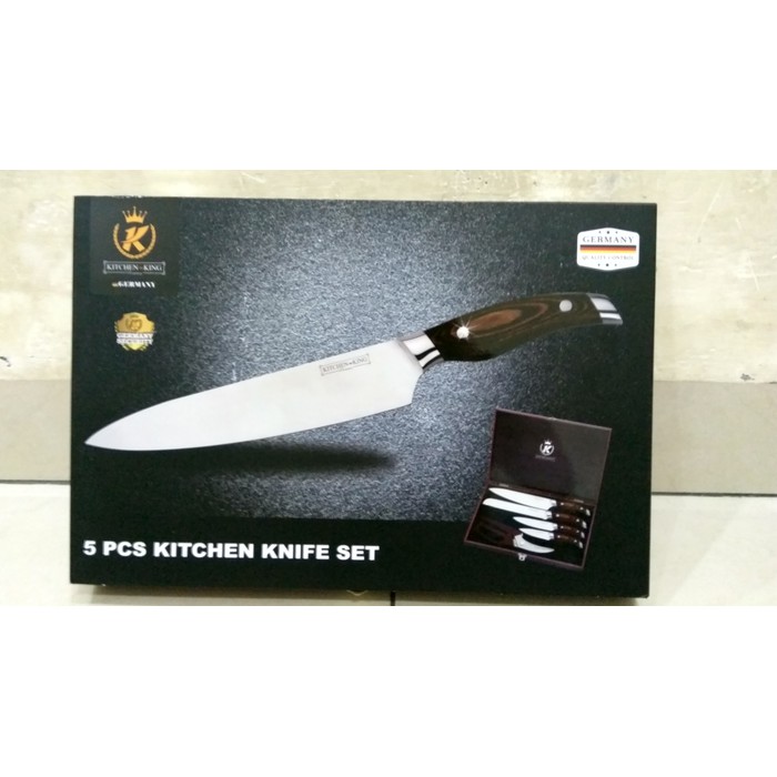 Kitchen King - 5 pcs Kitchen Kinife Set Germany