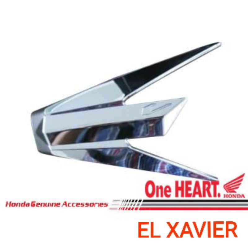 GARNISH KNALPOT MUFFLER NEW VARIO 125 150 ORI HONDA AHM