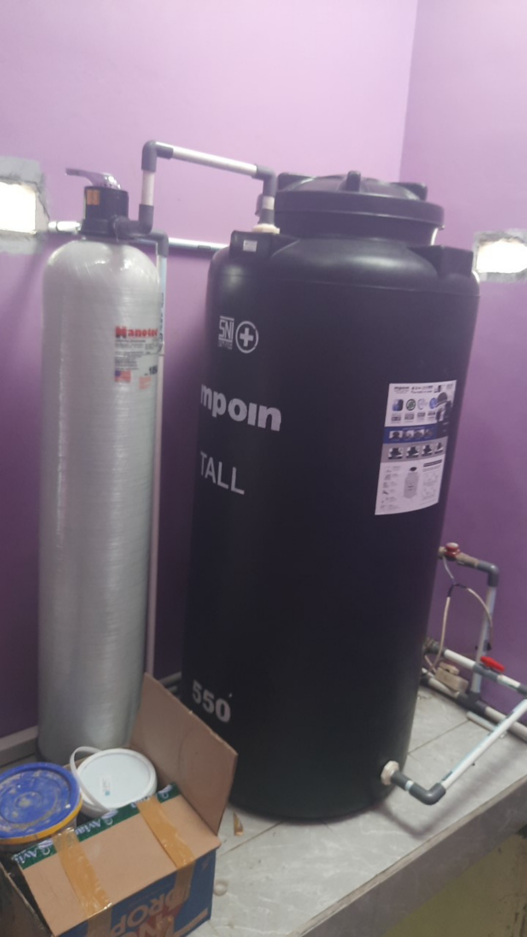 Tangki Air Mpoin Plus Volume 280-900l | Toren Air | Tandon Air