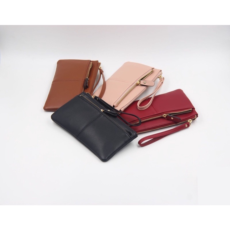 Dompet Kulit Wanita Dompet Hp Cewek Touchscreen PTZ 953