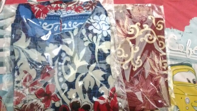 ❤ Cod ❤ Setelan Setcel One Set Anak Perempuan Cewek Adem Harian Santai Batik Pekalongan Murah 2tahun