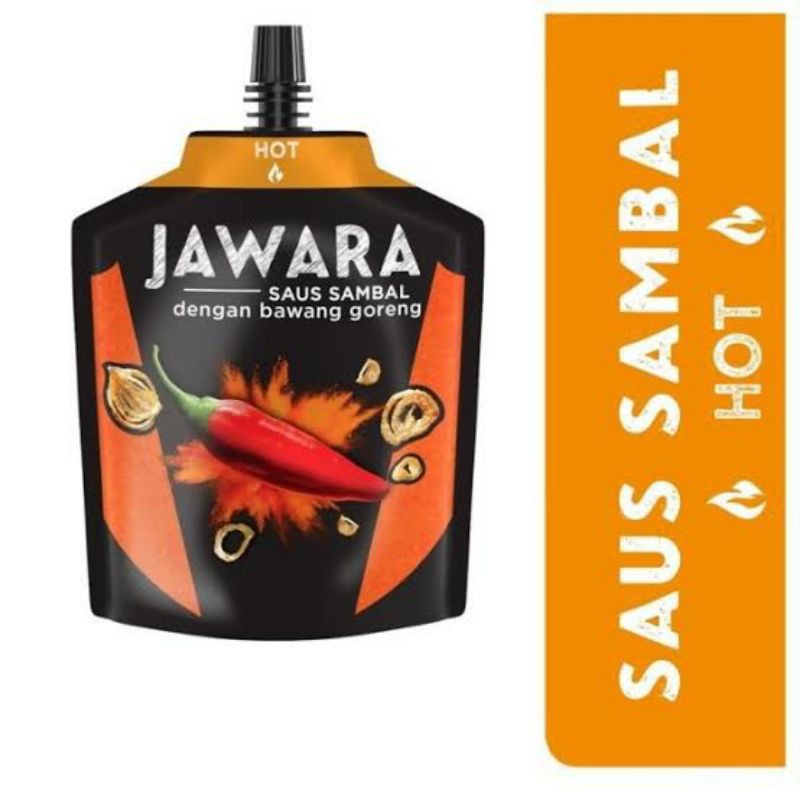 Jawara saus sambal hot /extra hot 120 ml