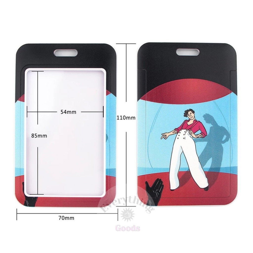

Everything Goods - BH000010 Harry Styles Badge Holder ID Card Holder Name Tag Lucu (WITHOUT LANYARD)