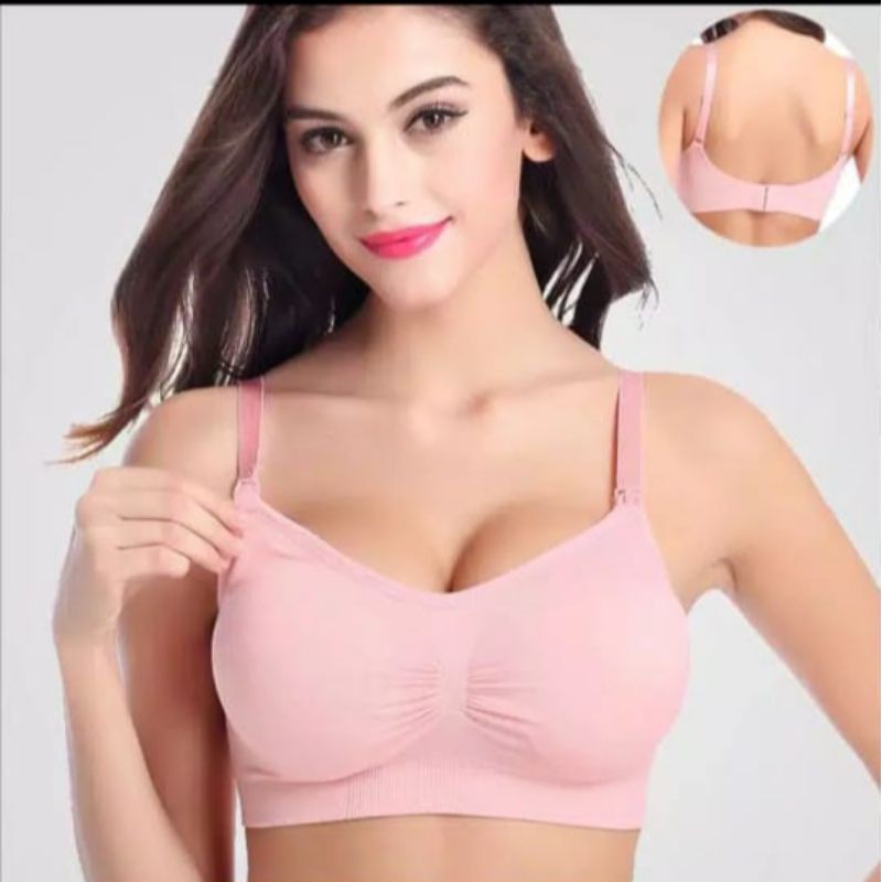 Bh menyusui - bahan kaos - model sporty - kualitas bagus-4
