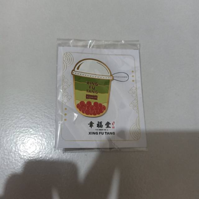 Enamel Pin Series Xing Fu Tang ( Matcha ) LIMITED