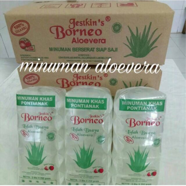 

Minuman Lidah Buaya Aloe Vera Khas Pontianak Gula Asli 100%