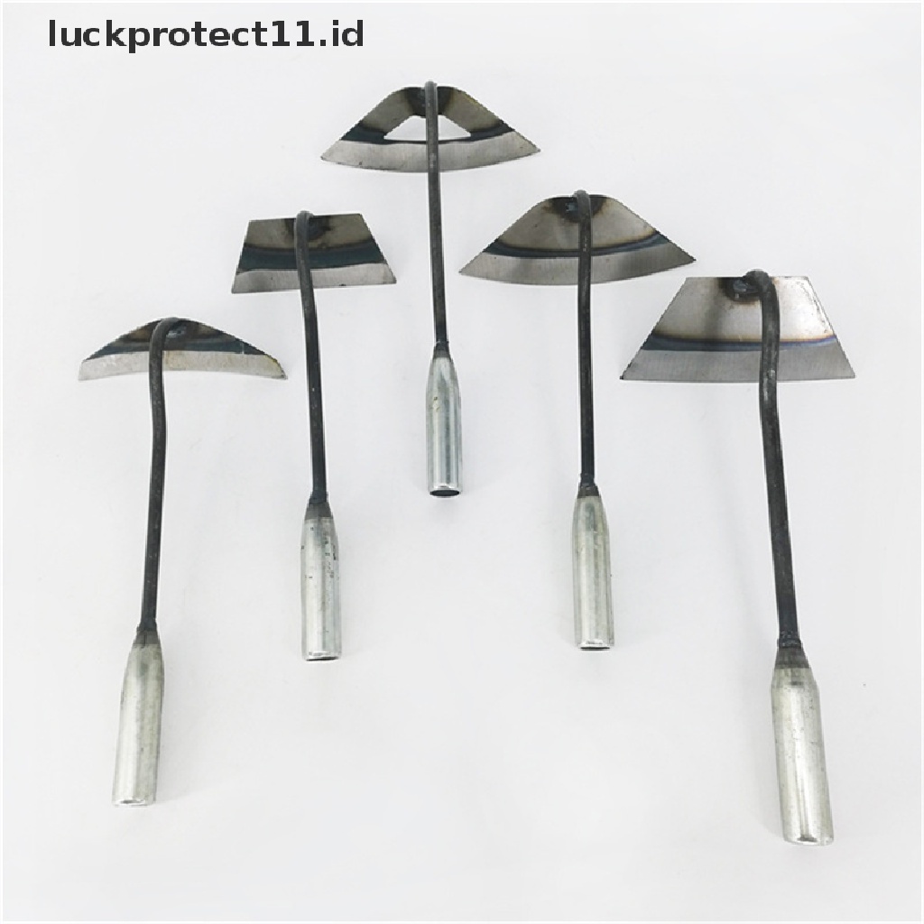 &lt; Luckprotect11.Id &gt; 1pc Alat Berkebun Cangkul Stainless Steel Untuk Berkebun Tanaman Pertanian