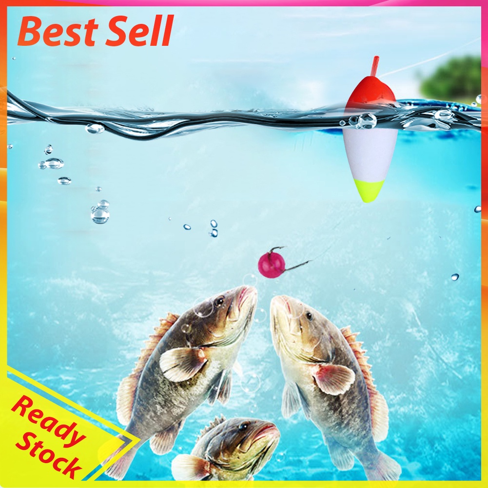 5pcs 10g-40g Foam Fishing Float Buoy Tube Float Bobber Fishing Light Stick