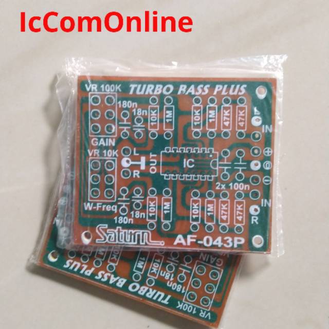 PCB TURBO BASS PLUS