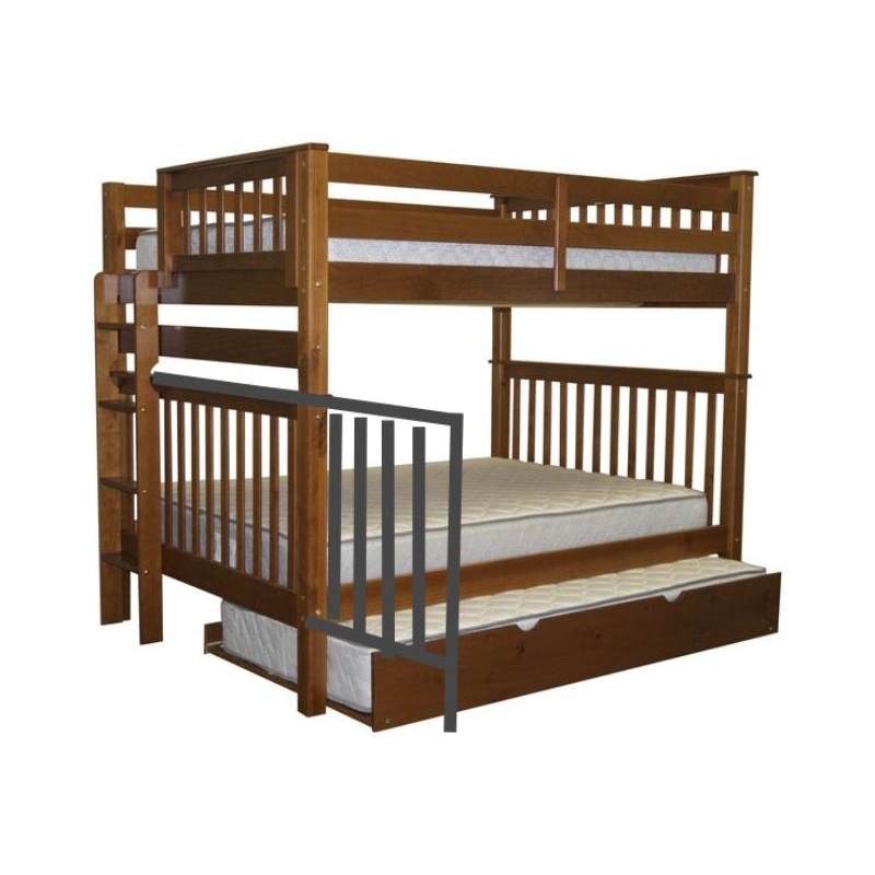 Ranjang tidur susun ukuran 120x160x90x200 kuat dan kokoh full kayu jati asli