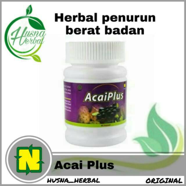 RAMUAN HERBAL ALAMI PELANGSING TUBUH ACAIPLUS