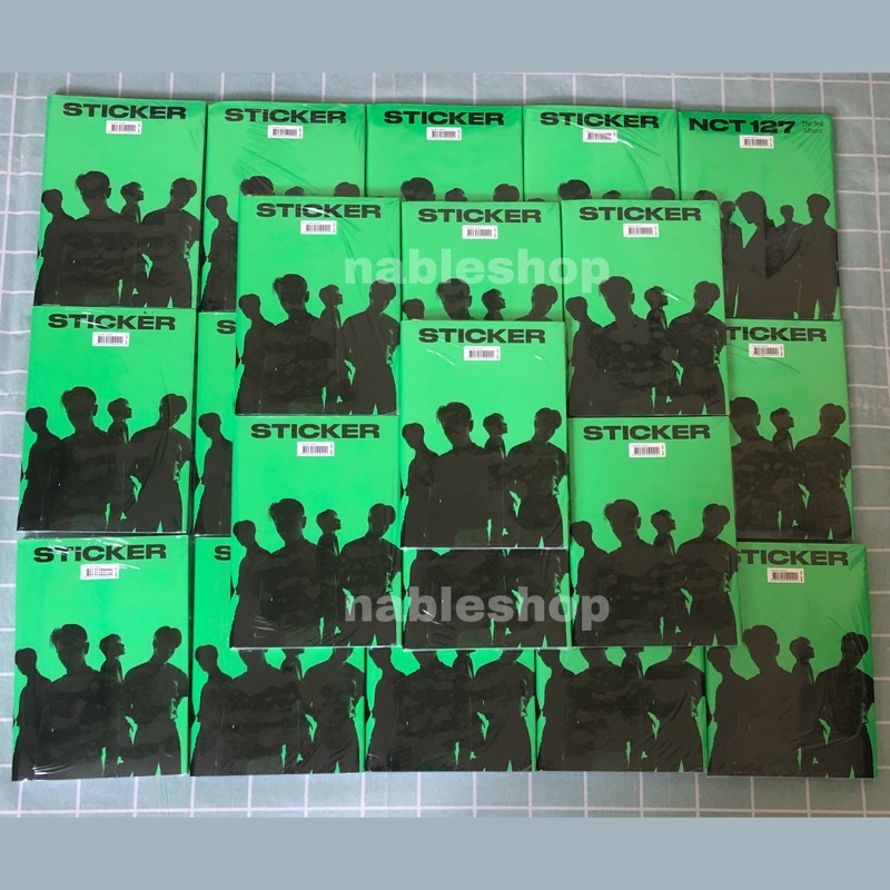 [READY STOCK] Album NCT 127 Sticker Sticky ver Sealed