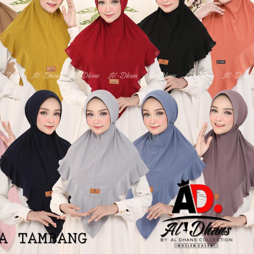 Al-Dhans Jilbab Instan Azwa Tali Tambang