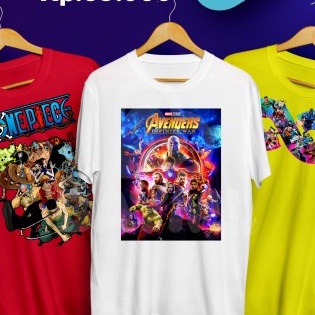 Cetak Kaos Custom Print Satuan