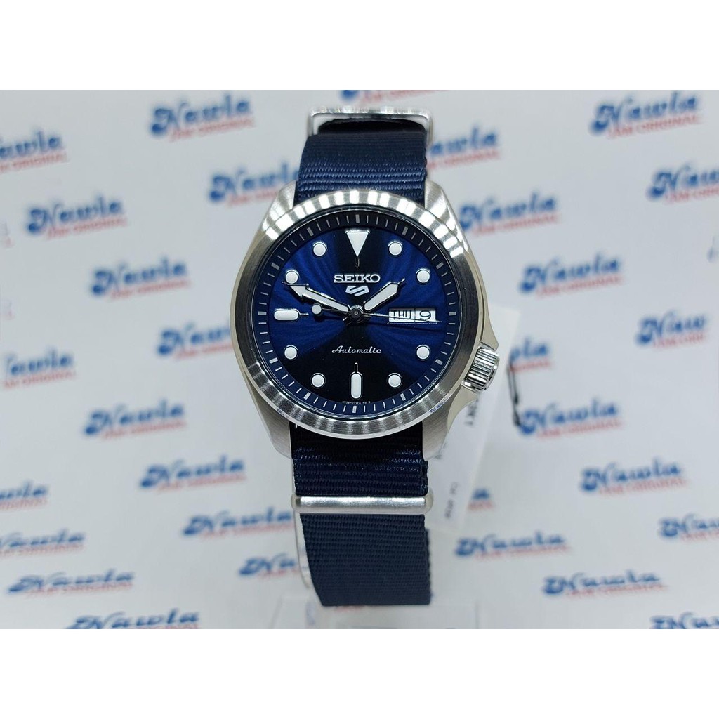 Seiko 5 Sports SRPE63K1 Automatic Blue Dial - Jam Tangan Pria SRPE63